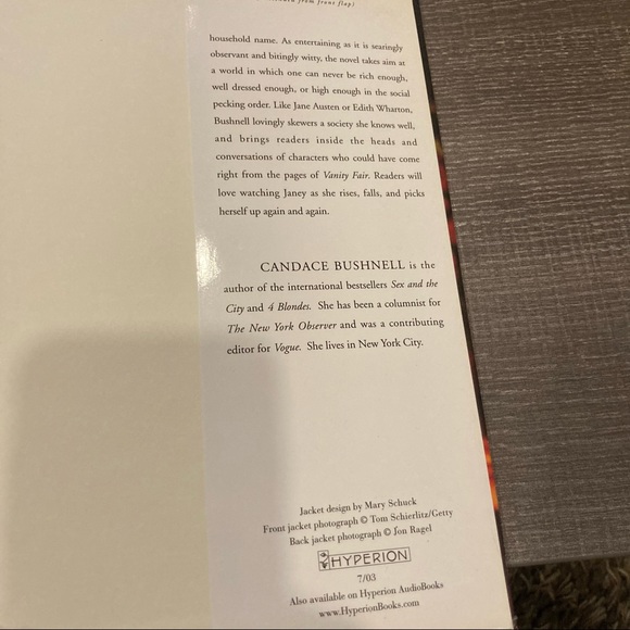 3/$15 Candace Bushnell - Trading Up Hyperion Publishing - Picture 4 of 5